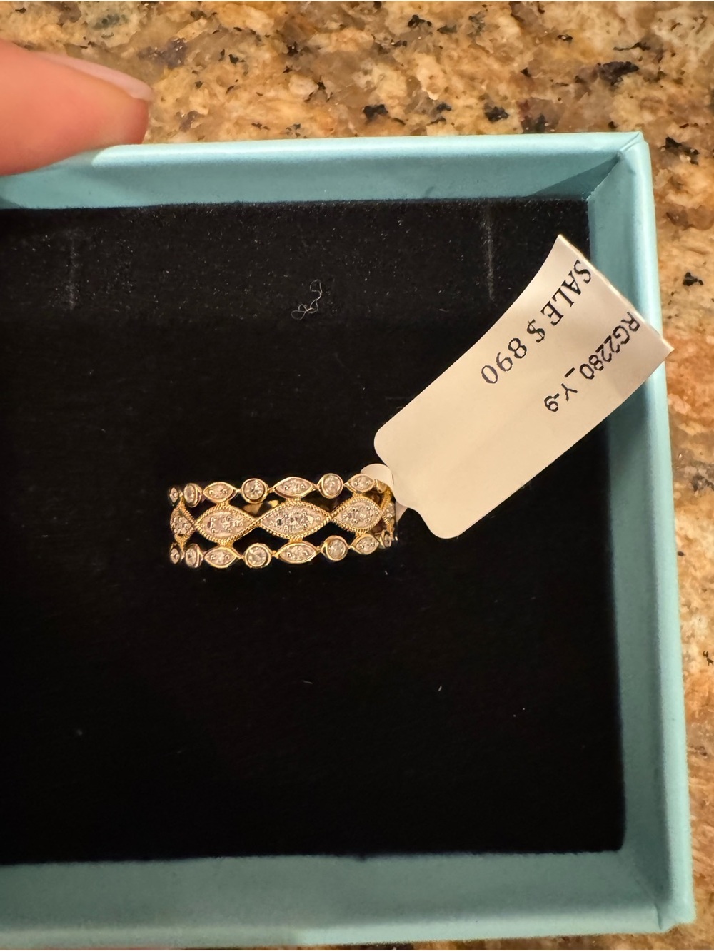 .40 CTW Natural Diamond 925 Sterling Silver Wide Statement Ring